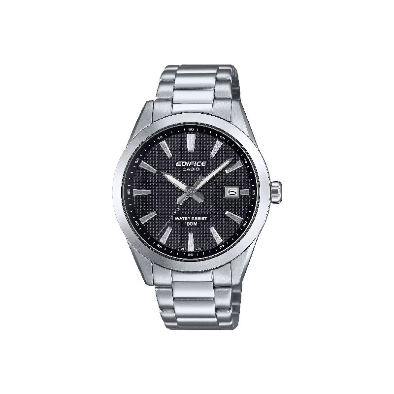 Reloj Casio Edifice EFV-160D-1AVEF Ref. 000360145 hombre acero esfera negra 40 mm
