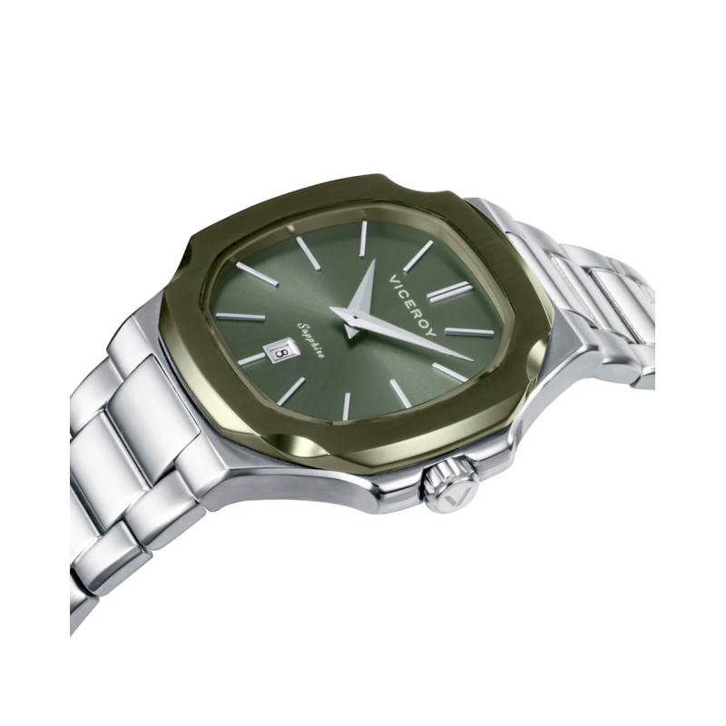 Reloj Mujer Viceroy Laura Escanes Acero Esfera y Bisel Verde 31 mm - 45110-67