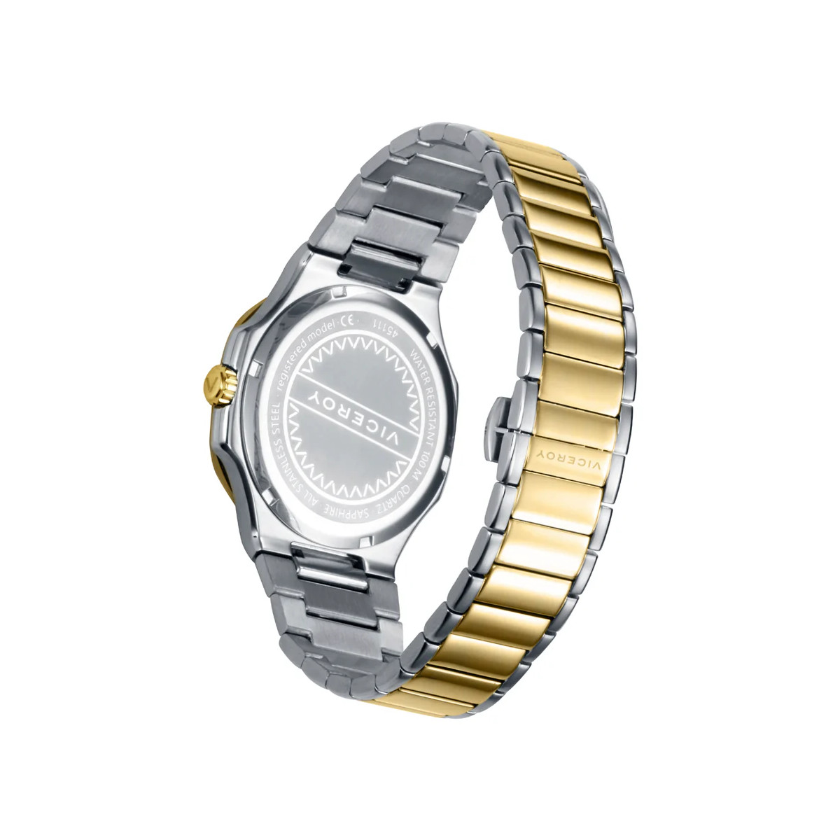 Reloj Hombre Viceroy Cuarzo Acero Bicolor Brazalete 41 mm - 45111-87