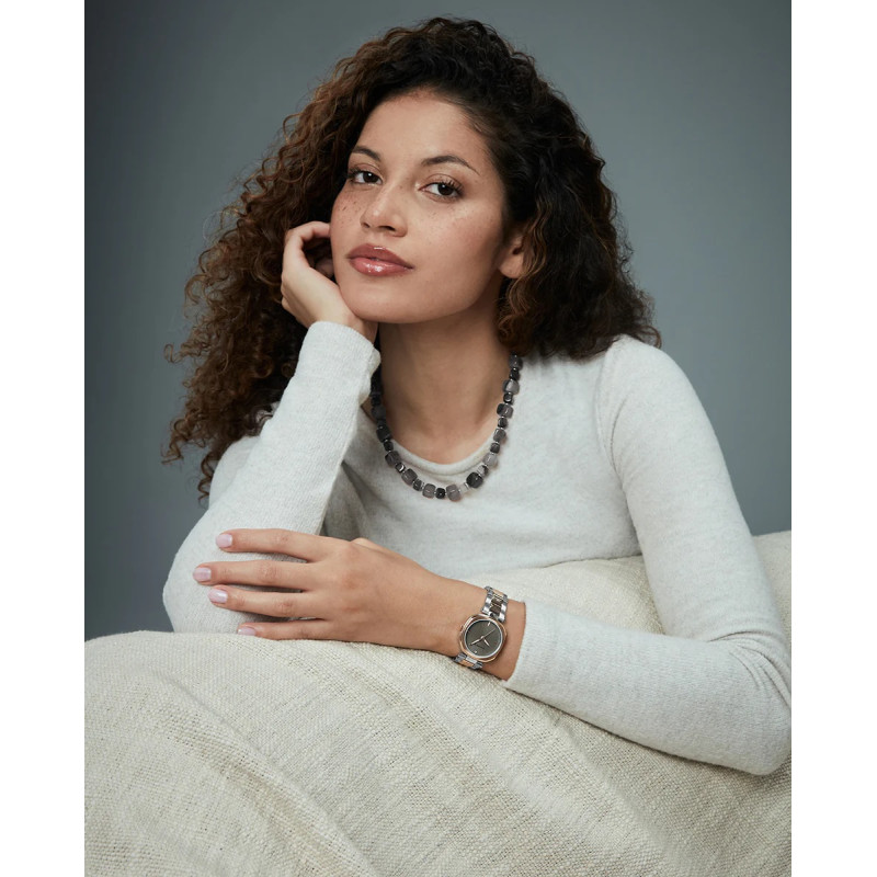 Reloj Mujer Viceroy Cuarzo Acero Bicolor Esfera Gris 31 mm - 41152-17