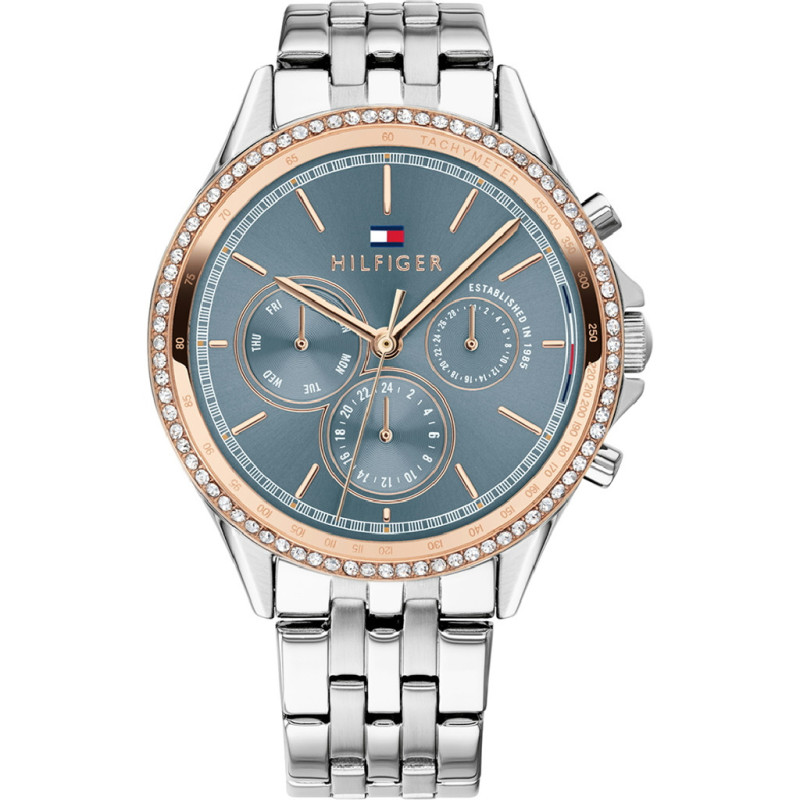 Reloj Mujer Tommy Hilfiger Cuarzo Acero Azul Tamaño 38 mm Brazalete - 1781976