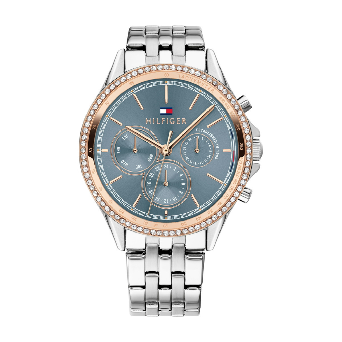 Reloj Mujer Tommy Hilfiger Cuarzo Acero Azul Tamaño 38 mm Brazalete - 1781976