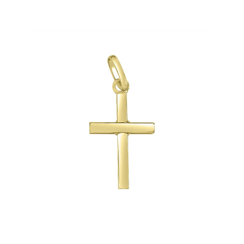 Cruz Mujer Oro 18 ktes Lisa Maciza Tam 13 x 22 mm - 000022525