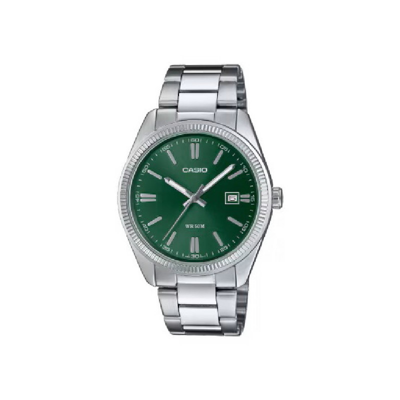 Reloj Hombre Casio MTP-1302PD-3AVEF Ionizado Cuarzo Acero Esfera Verde 38 mm - 000360003