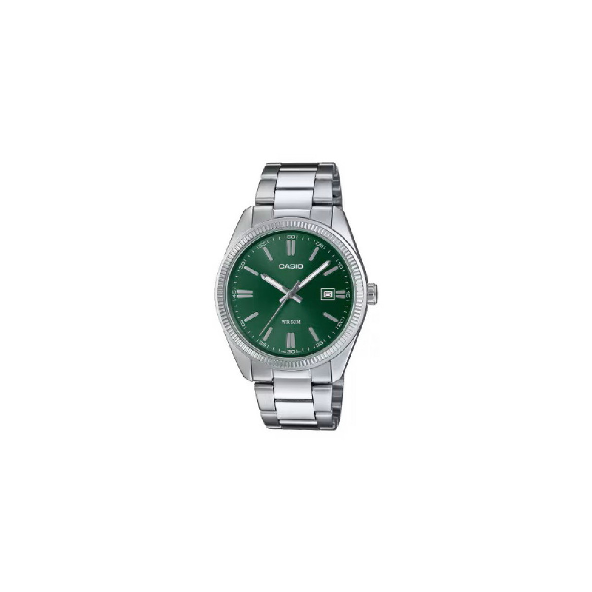 Reloj Hombre Casio MTP-1302PD-3AVEF Ionizado Cuarzo Acero Esfera Verde 38 mm - 000360003