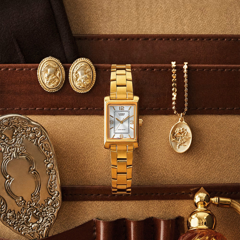 Reloj Mujer Casio LTP-1234PG-7AEG Cuarzo Acero Dorado 21 mm - 000360001