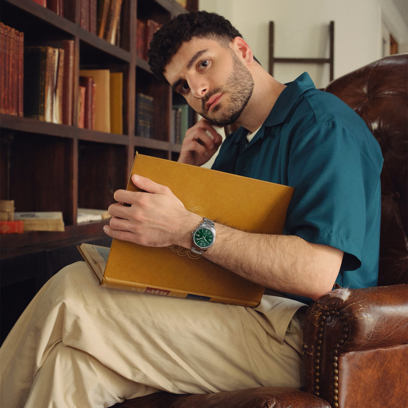 Reloj Hombre Casio MTP-1302PD-3AVEF Ionizado Cuarzo Acero Esfera Verde 38 mm - 000360003