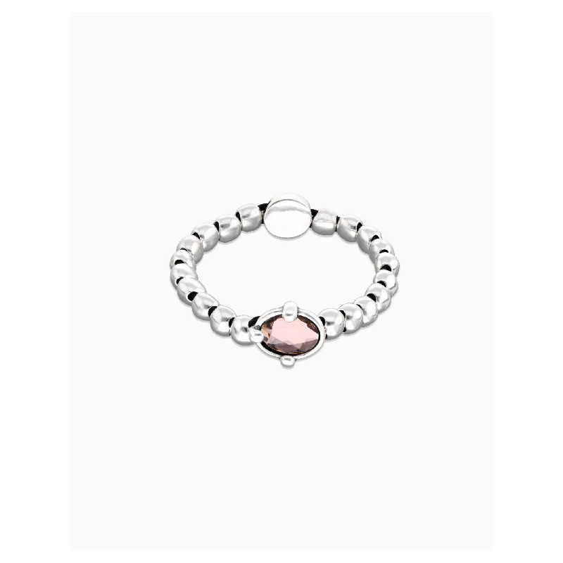 Pulsera Mujer Uno de 50 PUL2595RSAMTL0M Chapado Plata Elástica - 000500900