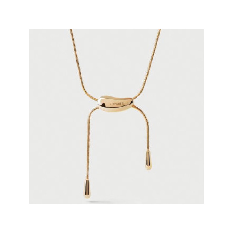 Collar Mujer Pdpaola CO01-B23-U Plata Dorada Ajustable - 000430103
