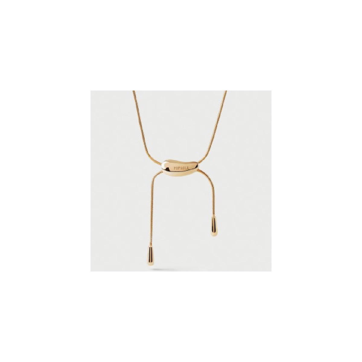 Collar Mujer Pdpaola CO01-B23-U Plata Dorada Ajustable - 000430103