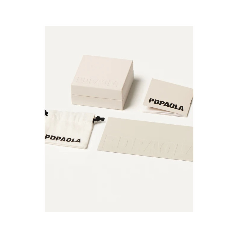 Pendientes Mujer Pdpaola AR02-D27-U Plata Aros Nudo 2,5 x 22 mm - 000430105