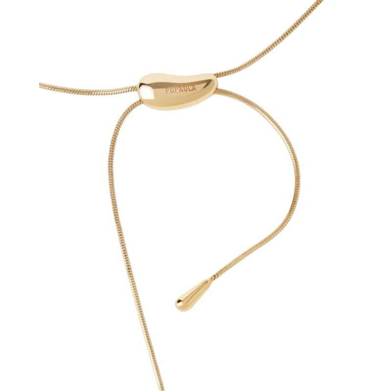 Collar Mujer Pdpaola CO01-B23-U Plata Dorada Ajustable - 000430103