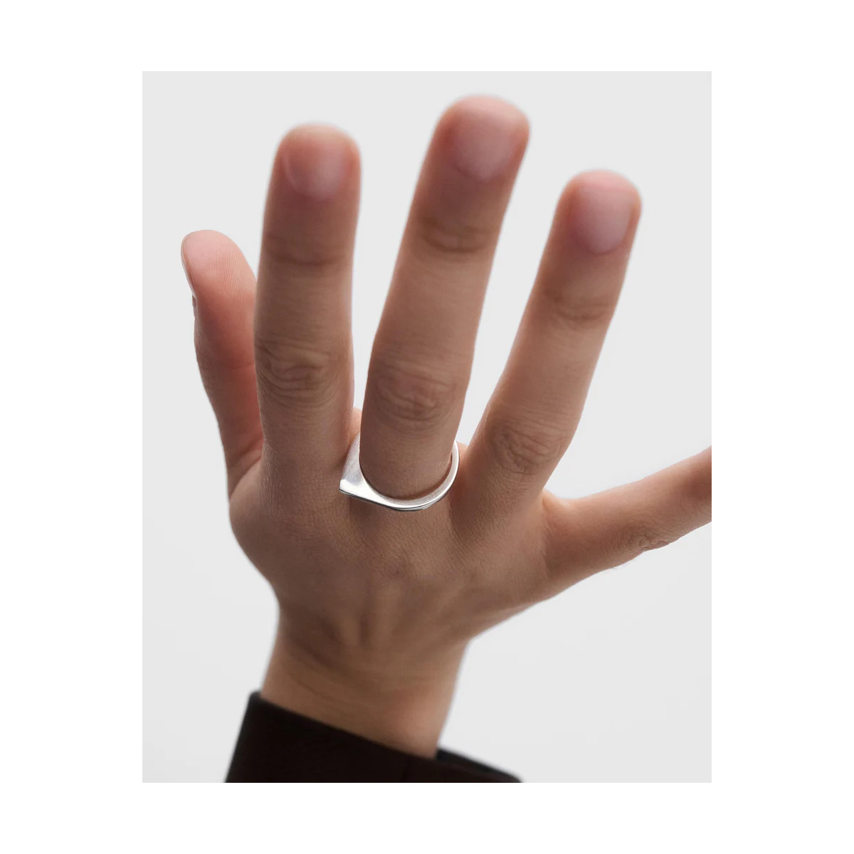 Anillo Mujer Pdpaola AN02-E91-12 Plata Asimétrico 12 - 000430107