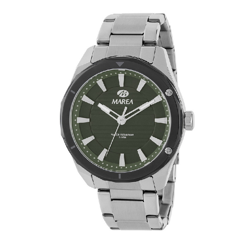 Reloj Hombre Marea Metal Cuarzo Esfera Verde 42 mm - B54298/2