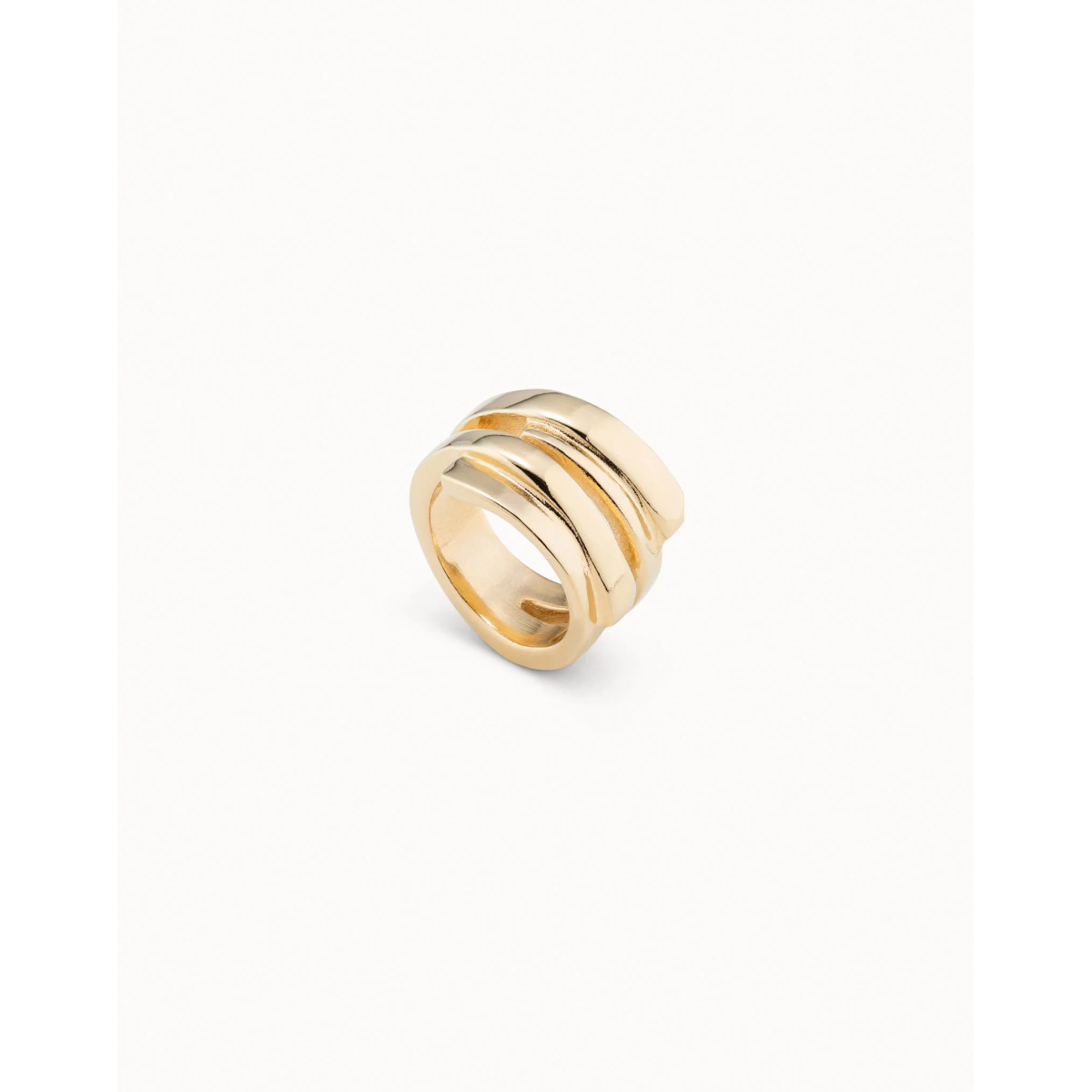 Uno de 50 ANI0639ORO00015 Maratua Island Anillo Mujer Chapado en Oro Talla 15 - 000500618