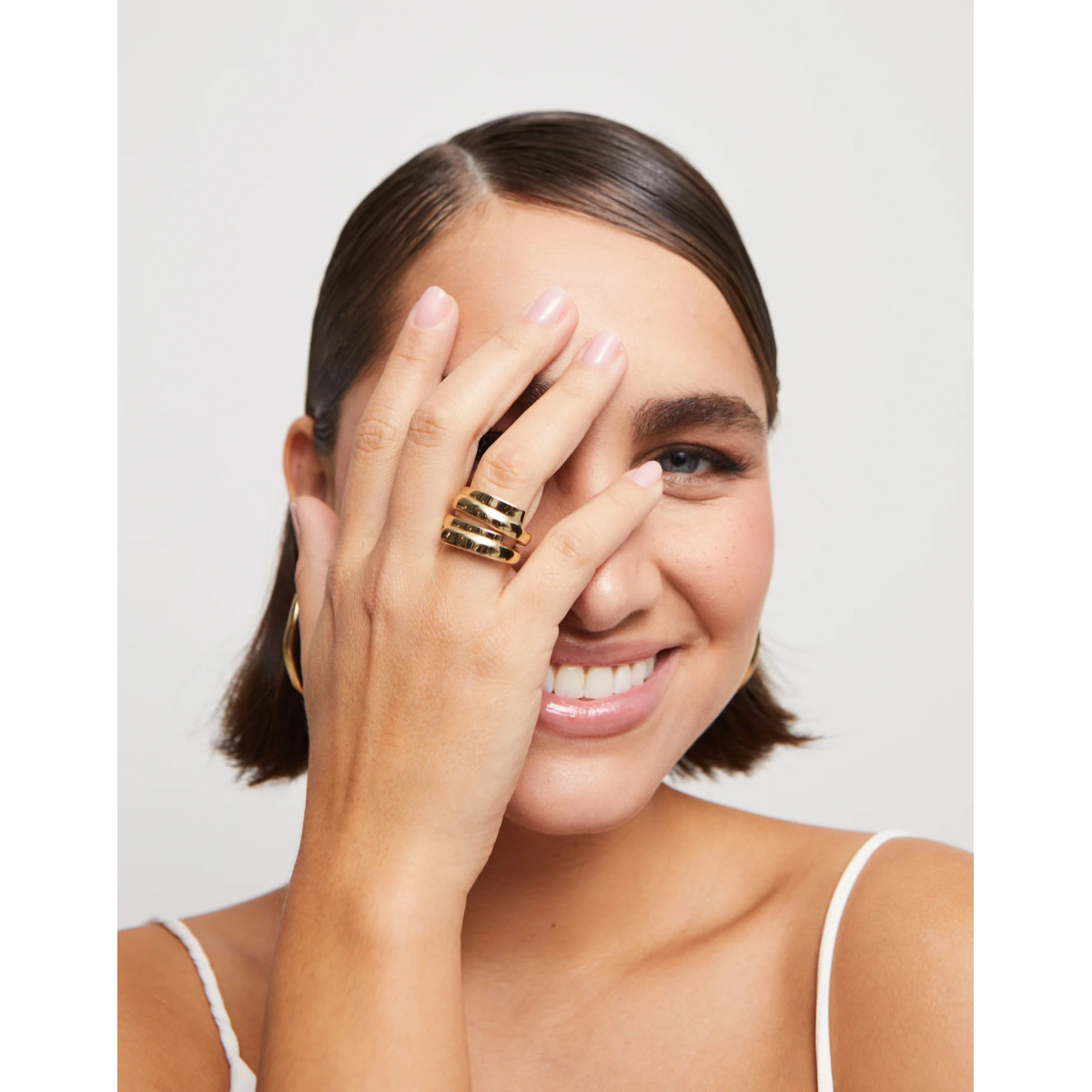 Uno de 50 ANI0639ORO00015 Maratua Island Anillo Mujer Chapado en Oro Talla 15 - 000500618