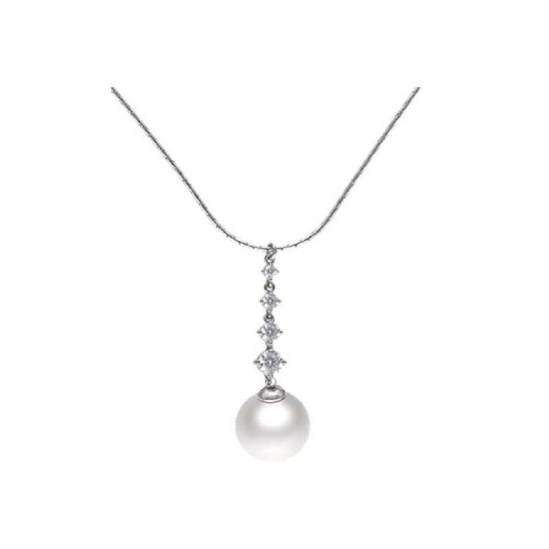 Colgante Mujer Majorica 18241.01.2.N43.530.1 Plata Perlas Circonitas - 000450756