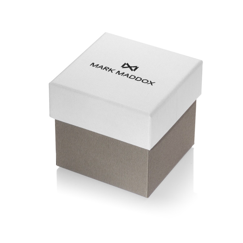 Reloj Hombre Mark Maddox Cuarzo Acero IP Gris 42 mm - HM1033-55