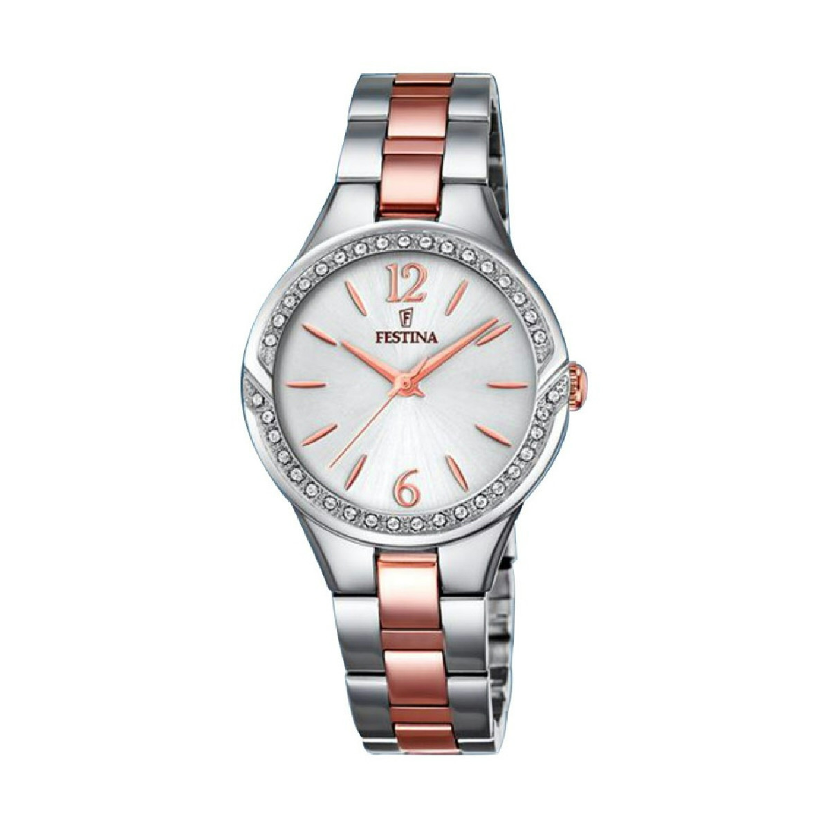 Reloj Mujer Festina Cuarzo Acero Bicolor Brazalete Circonitas 28 mm - F20247/1