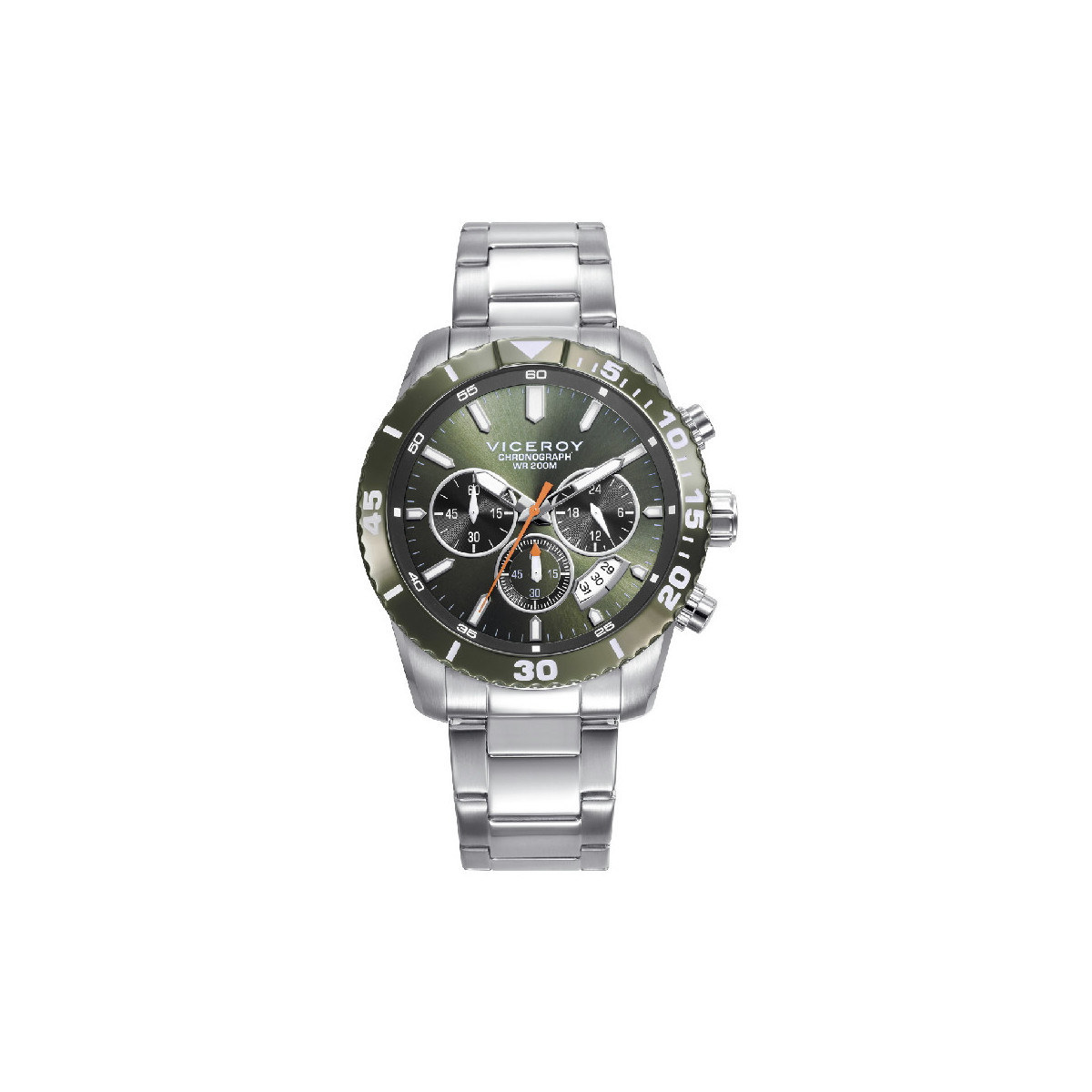 Reloj Hombre Viceroy Crono Acero Brazalete 45 mm - 401457-67