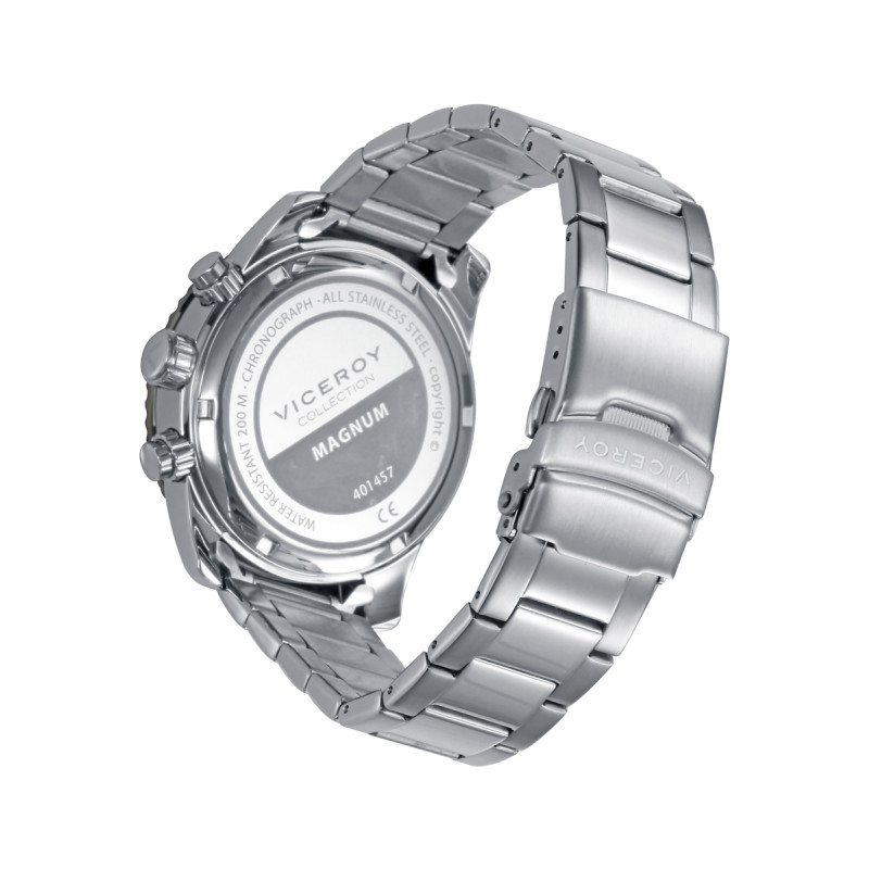 Reloj Hombre Viceroy Crono Acero Brazalete 45 mm - 401457-67