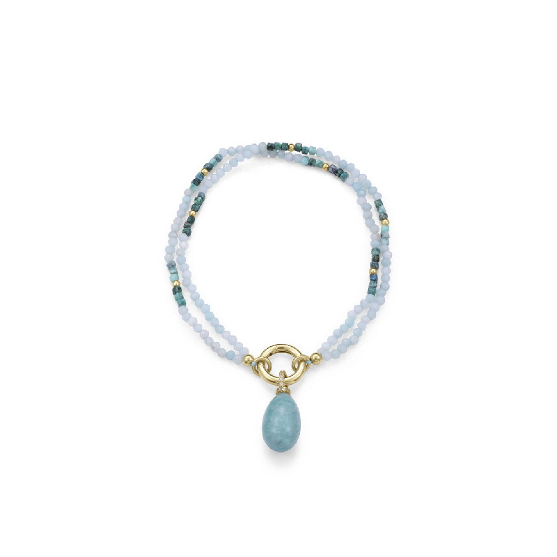 Pulsera Mujer Viceroy Jewels Plata Dorada Cuarzo - 000750005