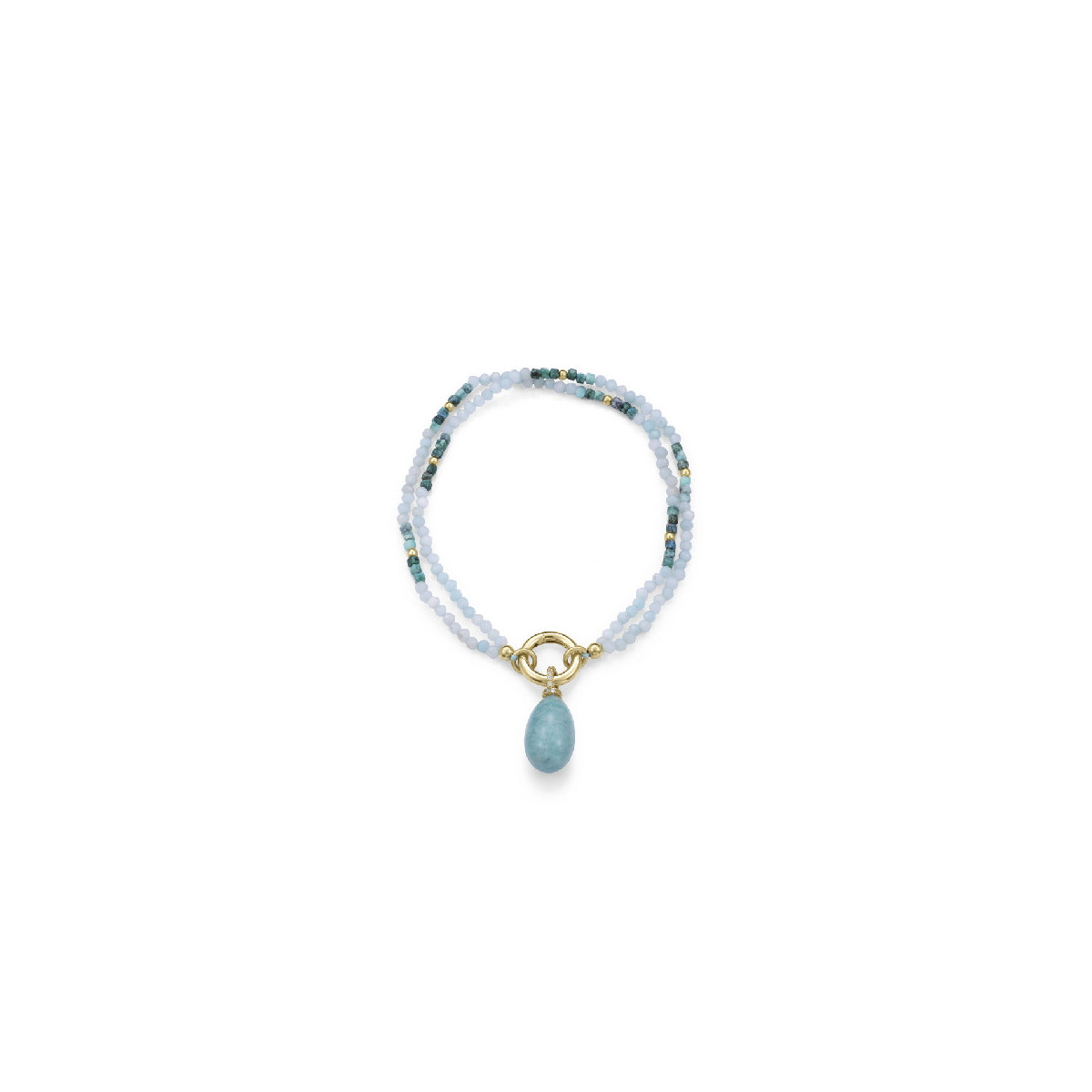 Pulsera Mujer Viceroy Jewels Plata Dorada Cuarzo - 000750005