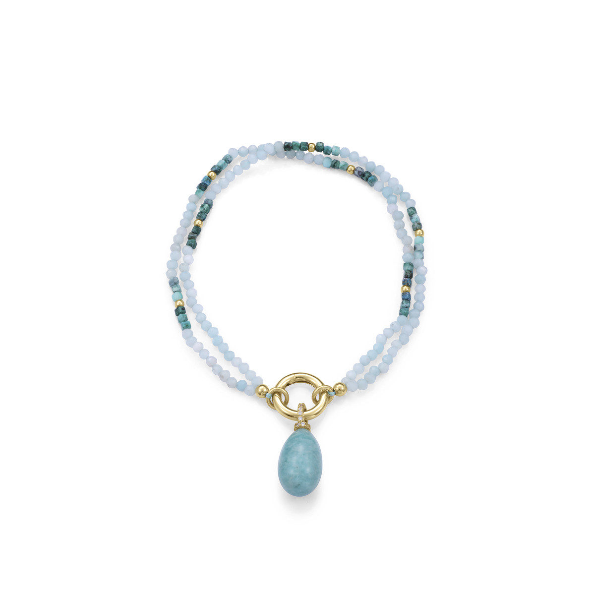 Pulsera Mujer Viceroy Jewels Plata Dorada Cuarzo - 000750005