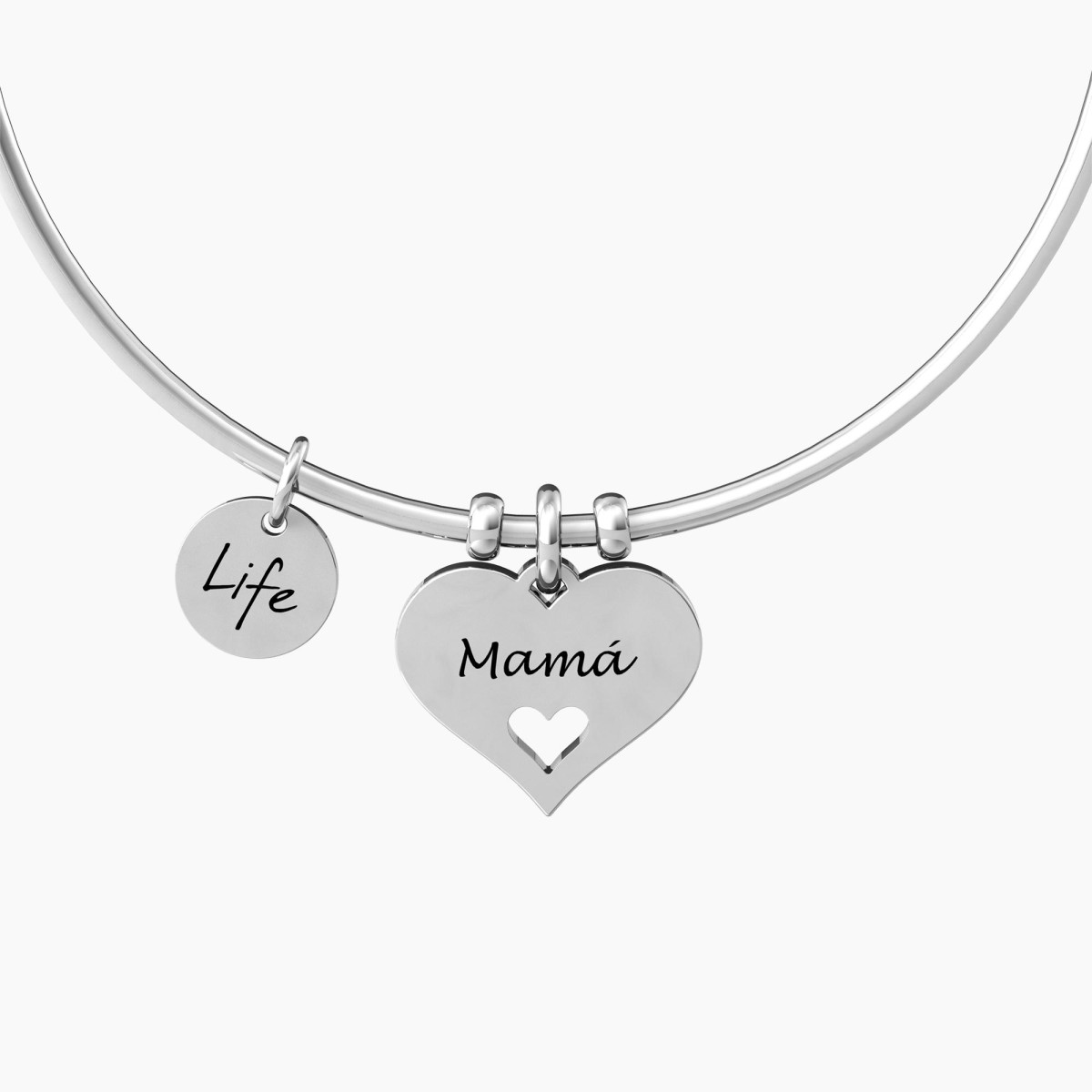 Pulsera Mujer Mamá Kidult ES731619 Acero Corazón - 000820051