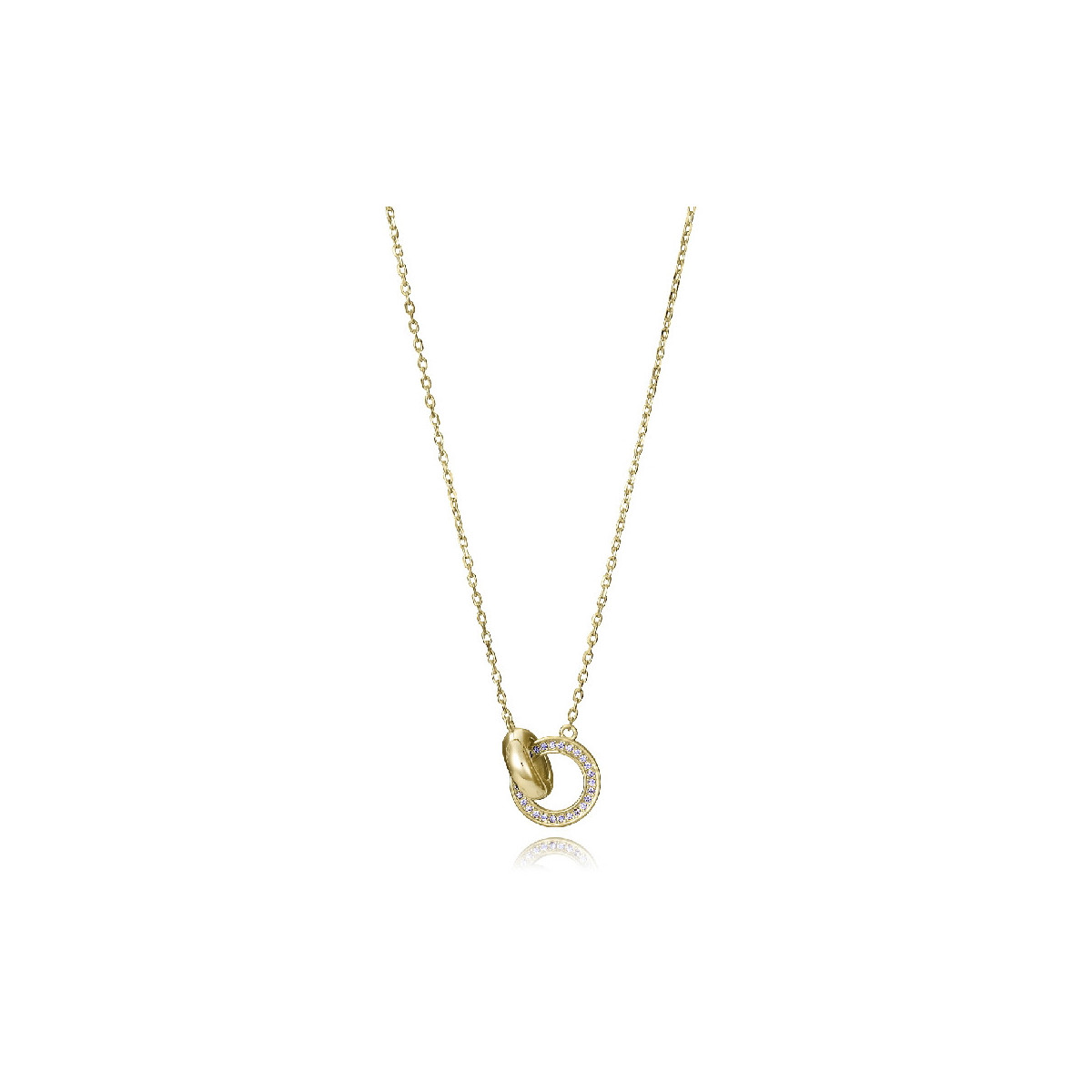 Collar Mujer Viceroy Jewels 2353C100-30 Plata Dorada Cículos Circonitas - 000750018