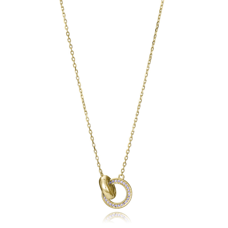 Collar Mujer Viceroy Jewels 2353C100-30 Plata Dorada Cículos Circonitas - 000750018