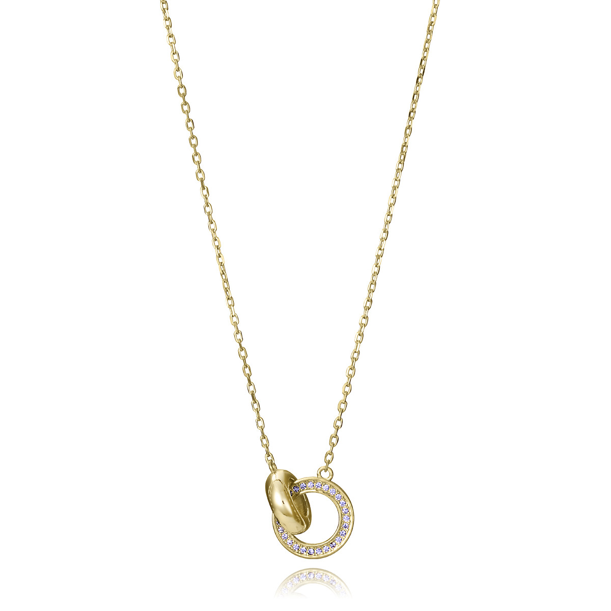 Collar Mujer Viceroy Jewels 2353C100-30 Plata Dorada Cículos Circonitas - 000750018