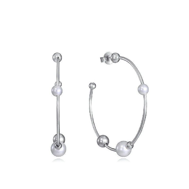 Pendientes Mujer Viceroy Jewels Plata Aros Perlas 2371E000-60 - 000750014
