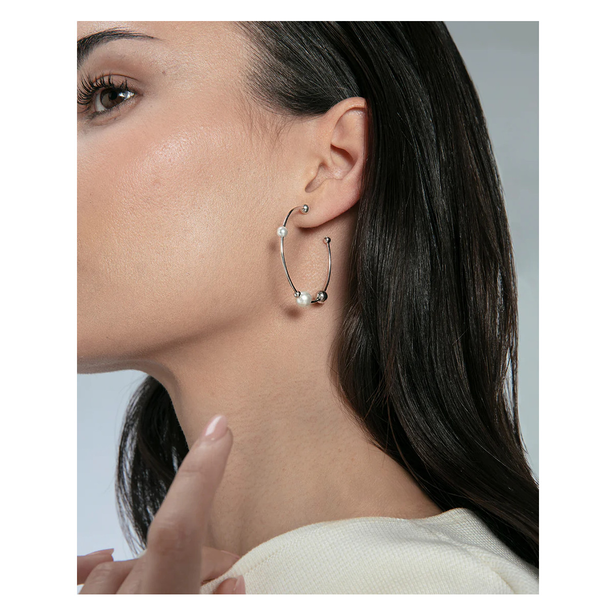 Pendientes Mujer Viceroy Jewels Plata Aros Perlas 2371E000-60 - 000750014