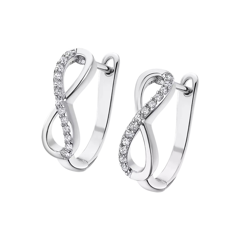 Pendientes Mujer Lotus Silver Plata Infinito Circonitas Ballesta 5 x 15 mm LP1872-1/1 5 - 000990347