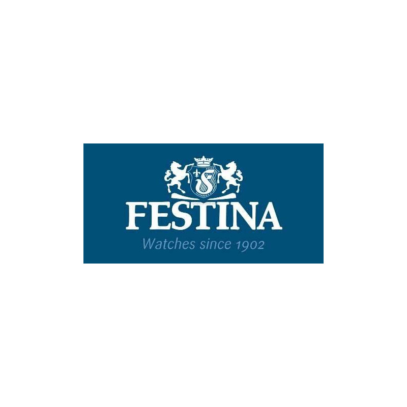 Reloj Hombre Festina Crono Acero Esfera Negra43 mm - F6864/5