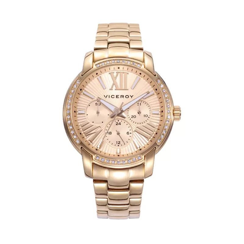 Viceroy Reloj Mujer Multifunción Dorado - 401268-23
