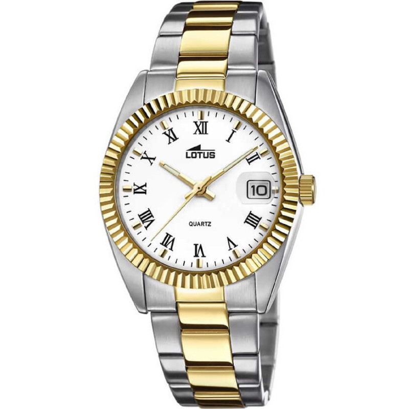 Reloj Hombre Lotus Acero Bicolor Clásico 36 mm - 15197/1