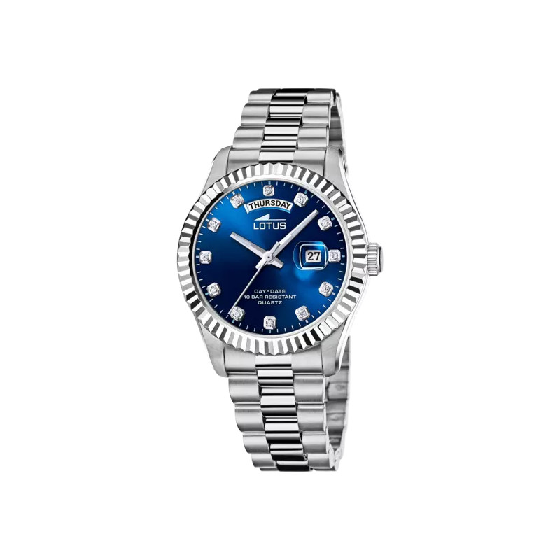 Reloj Hombre Lotus Freedom Cuarzo Acero Esfera Azul 41,5 mm - 18854/5