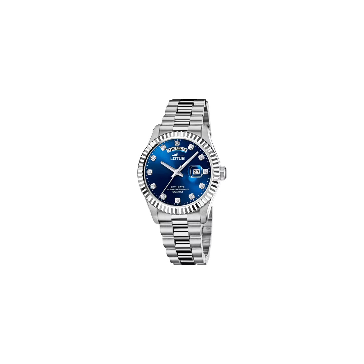 Reloj Hombre Lotus Freedom Cuarzo Acero Esfera Azul 41,5 mm - 18854/5