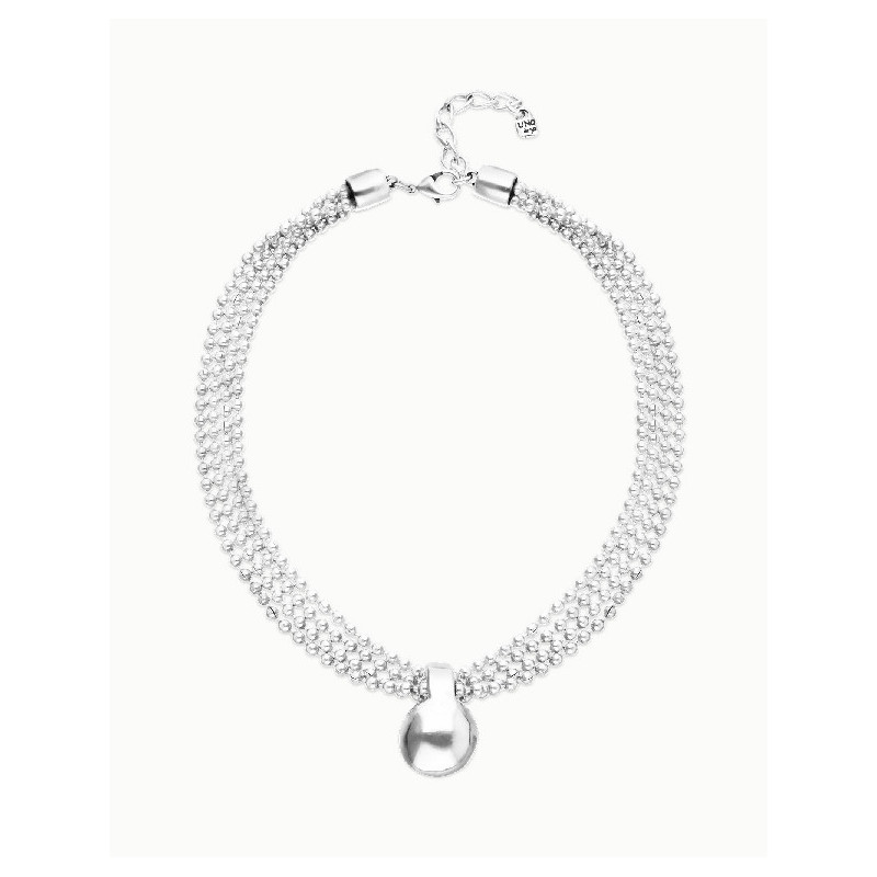 Collar Mujer Uno de 50 COL2051MTL0000U Chapado Plata 45 cm - 000500904