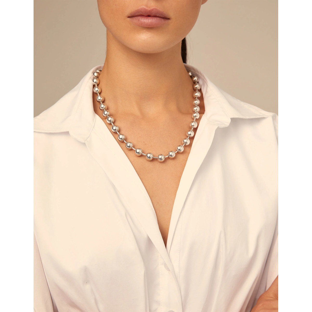 Collar Mujer Uno de 50 COL1390MTL0000U Chapado Plata - 000500902