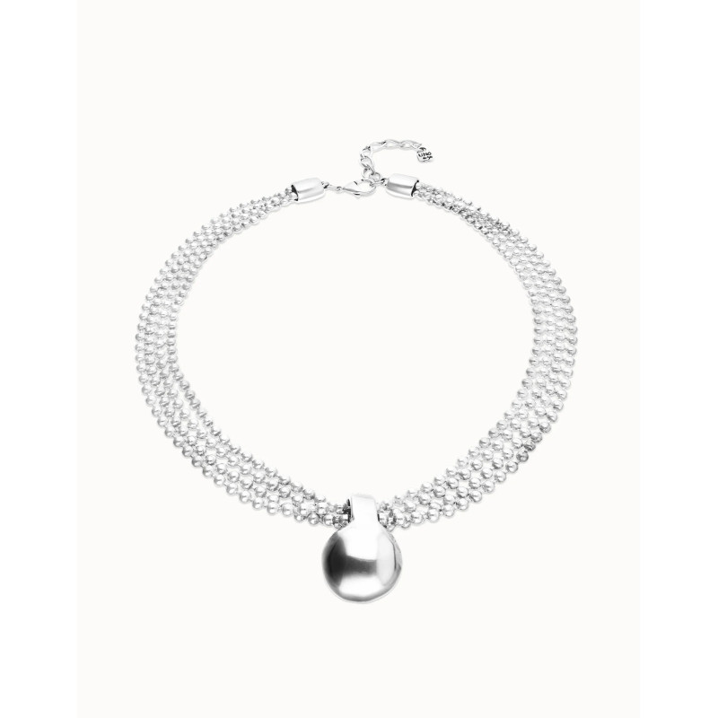 Collar Mujer Uno de 50 COL2051MTL0000U Chapado Plata 45 cm - 000500904