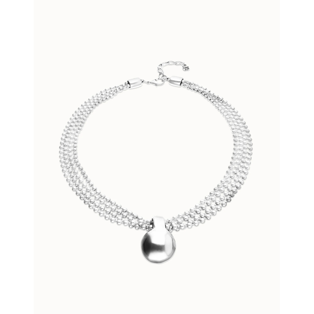 Collar Mujer Uno de 50 COL2051MTL0000U Chapado Plata 45 cm - 000500904