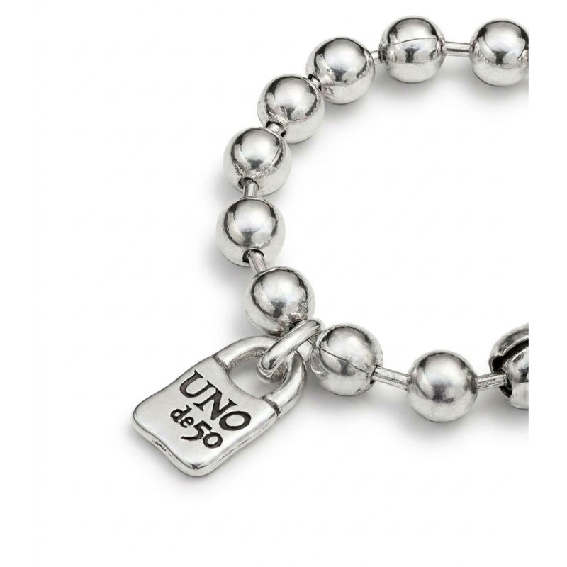 Uno de 50 PUL1215MTL000L Copito de Nieve Pulsera Mujer Chapado Plata M - 000500865