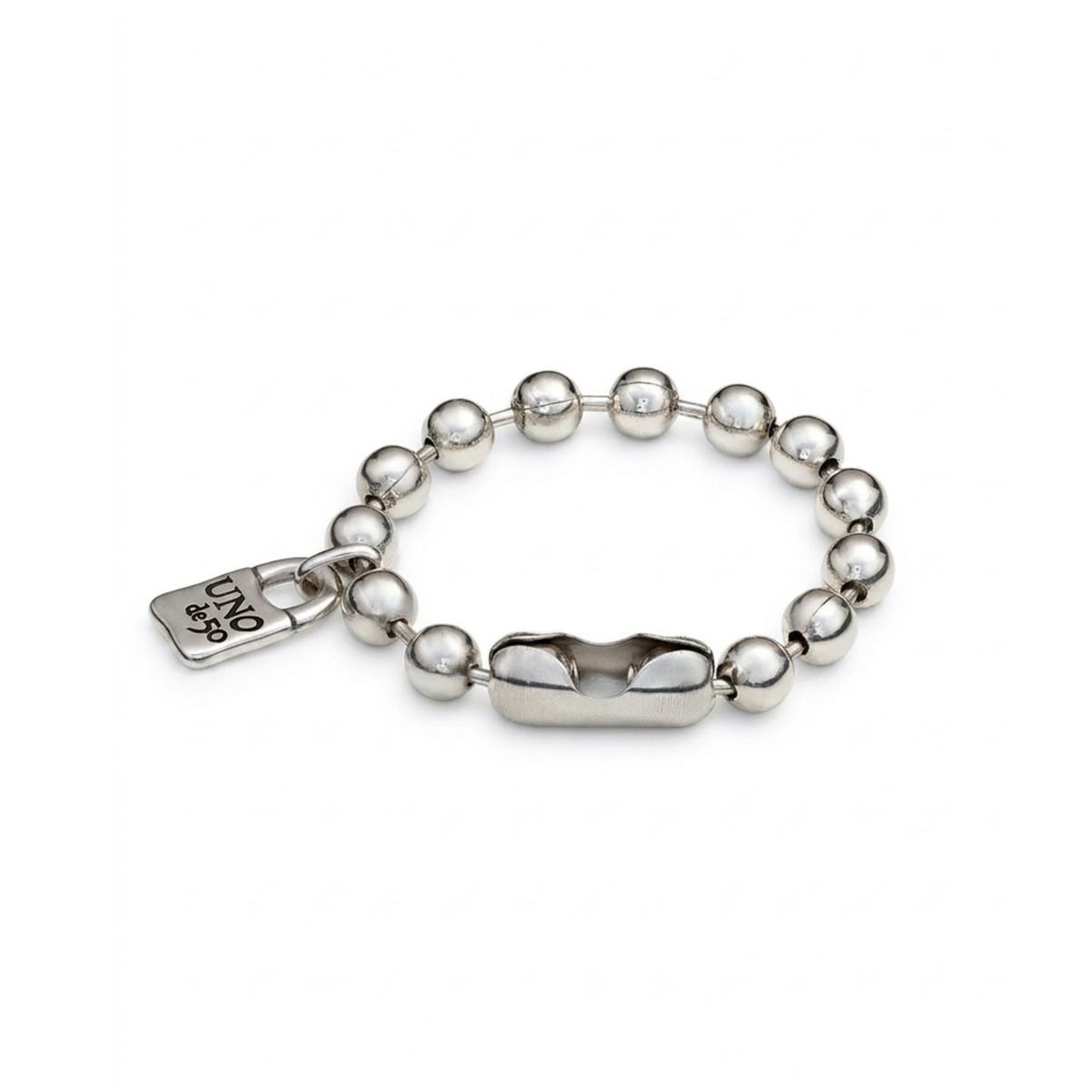 Uno de 50 PUL1215MTL000L Copito de Nieve Pulsera Mujer Chapado Plata M - 000500865