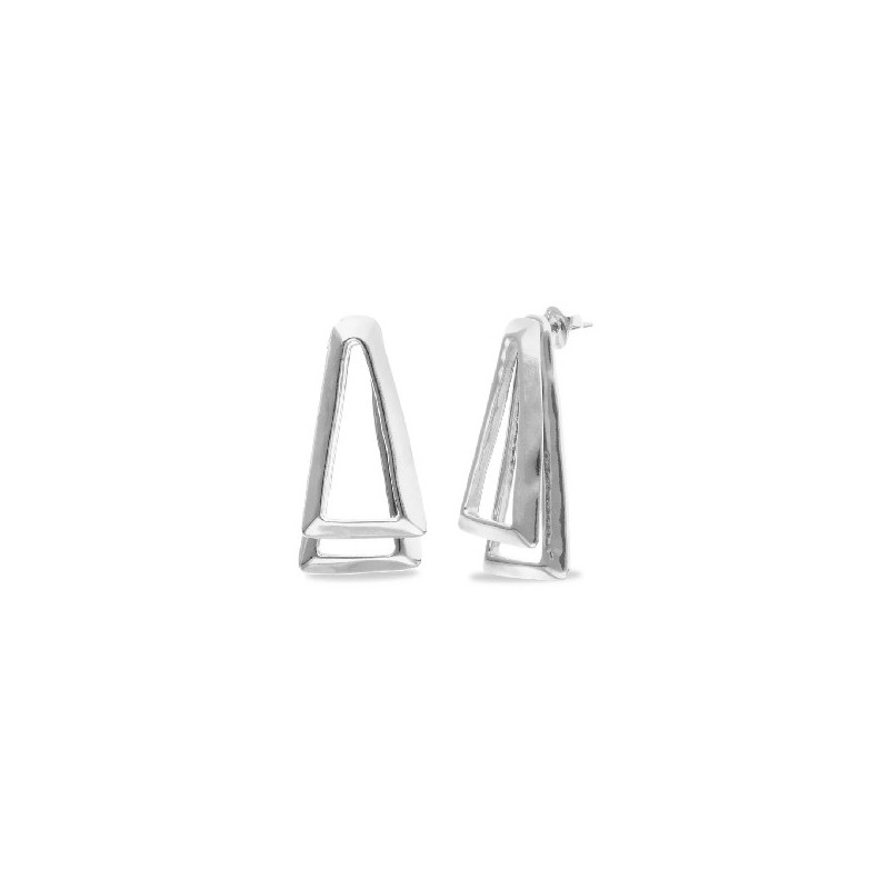 Pendientes Mujer Uno de 50 PEN1065MTL0000U Chapado Plata 15 x 35 mm - 000500908