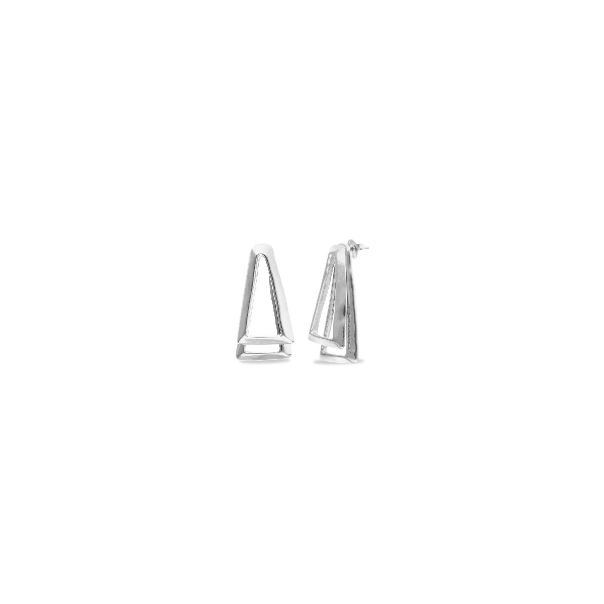 Pendientes Mujer Uno de 50 PEN1065MTL0000U Chapado Plata 15 x 35 mm - 000500908