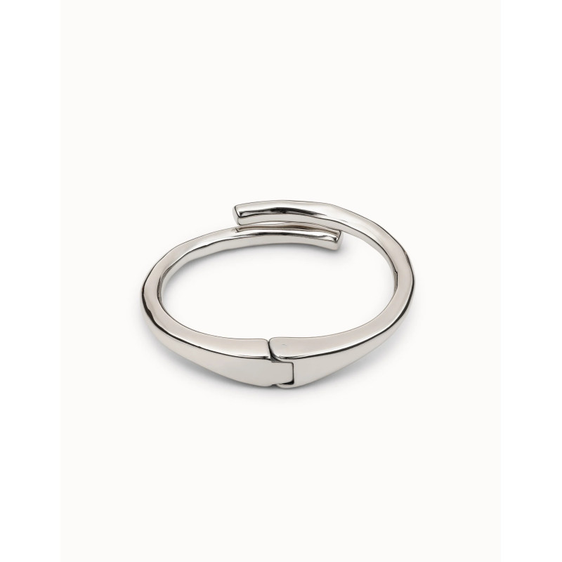 Pulsera Mujer Uno de 50 PUL2187MTL0000M Chapado Plata Rígida M - 000500912