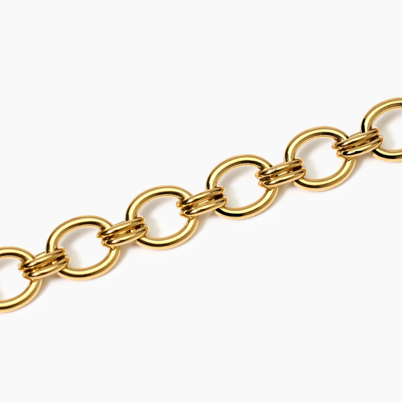 Pulsera Mujer Kidult Acero Dorado Eslabones 801043 - 000820227